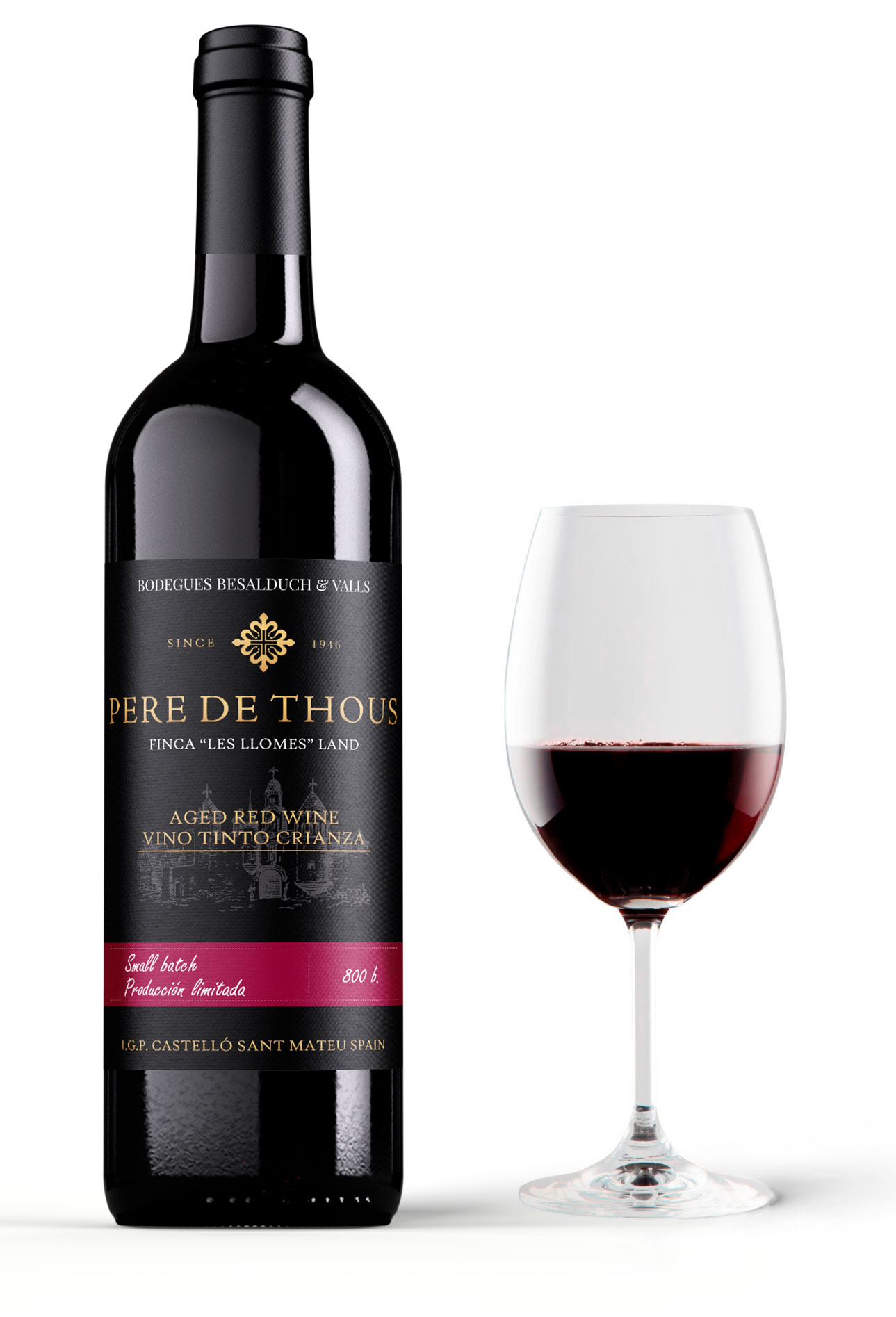PERE DE THOUS Tinto crianza - cabernet sauvignon