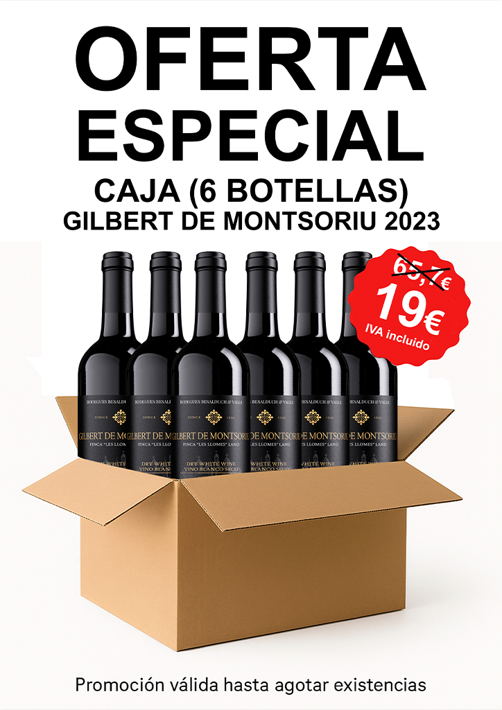 Caja 6 botellas Gilbert de Montsoriu 2023