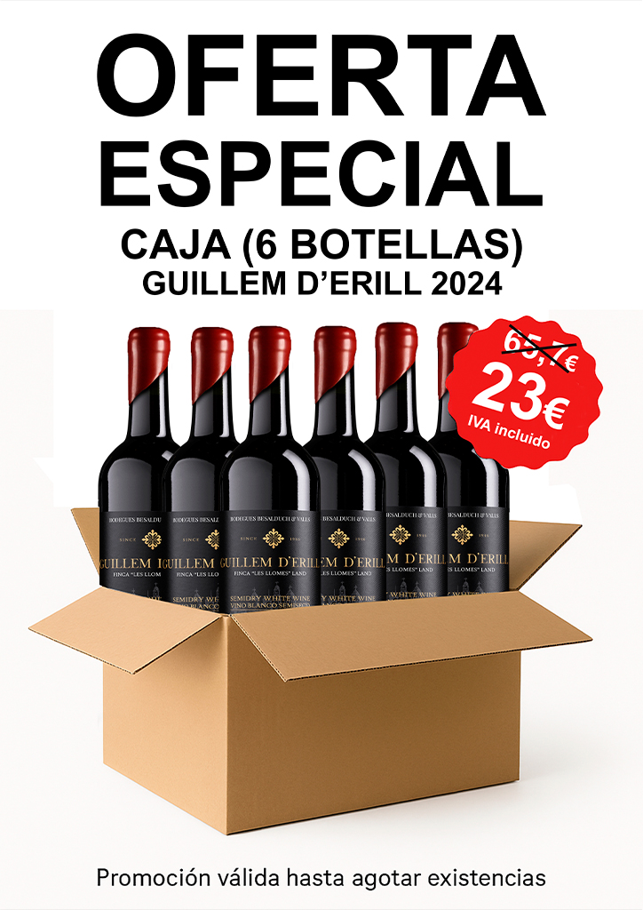 Caja 6 botellas Guillem d'Erill 2024